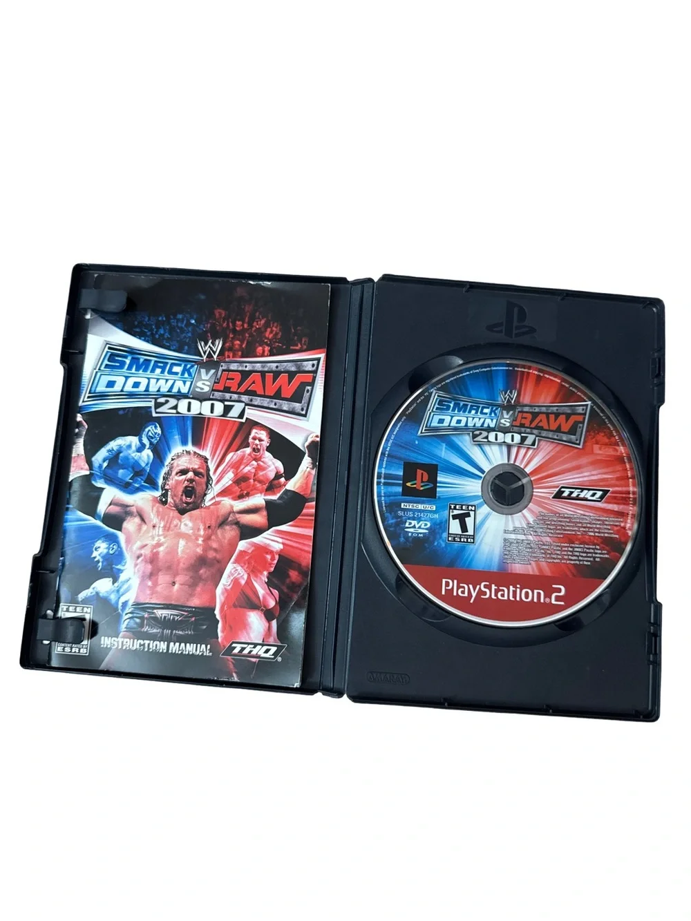 WWE Smackdown vs. Raw 2007 Sony PlayStation 2 2006 PS2 Wrestling Complete